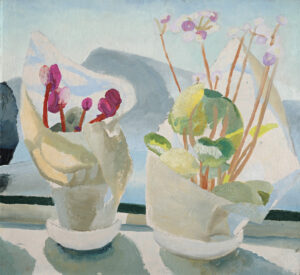 Cyclamen and Primula by Winifred Nicholson