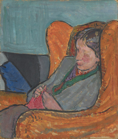 Vanessa Bell portrait of Virginia Woolf